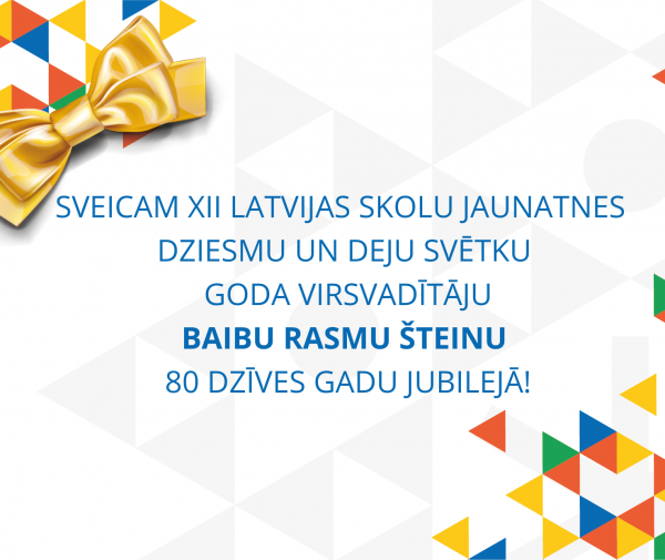 Sveicam Goda virsvadītāju Baibu Rasmu Šteinu!